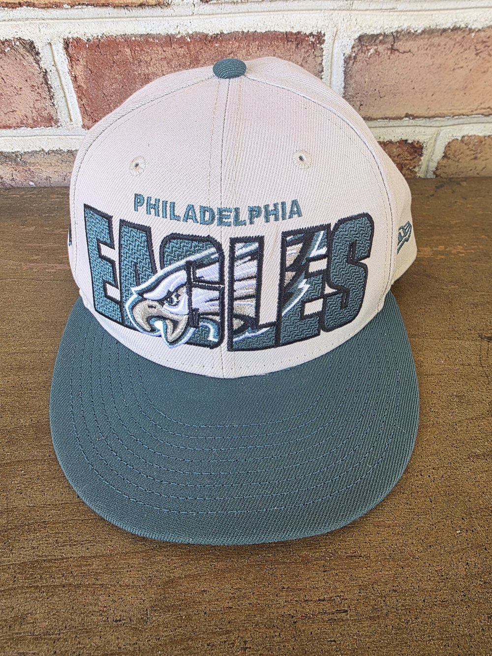 New Era Philadelphia Eagles Light Pink and Teal Snapback Hat